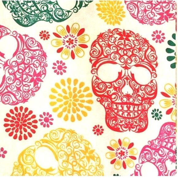 2/$15 - Skeleton Mask, Face Mask, Pink/Green Sugar Skulls, Filti Filter - Picture 9 of 15